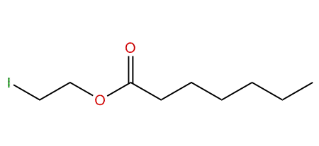 2-Iodoethyl heptanoate